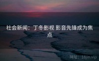 社会新闻：丁冬影视 影音先锋成为焦点